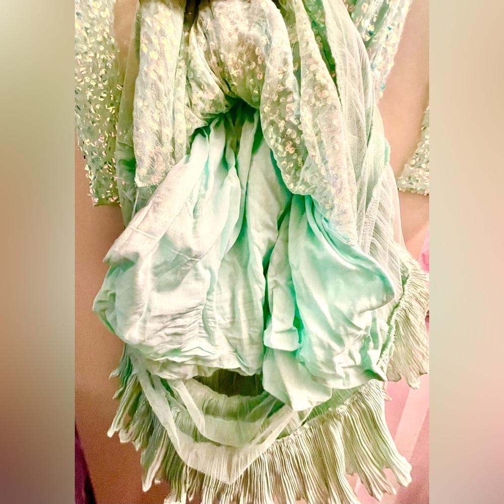Anthropologie BHANUNI BY JYOTI Sequin Siren Maxi Dress SIZE 1X Great Condition - Picture 12 of 16